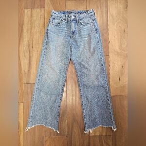 Joes Jeans Womens Size 25 The Blake High Rise Wide Leg Crop